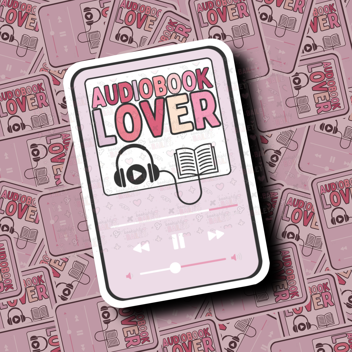 Audiobook Lover - Sticker