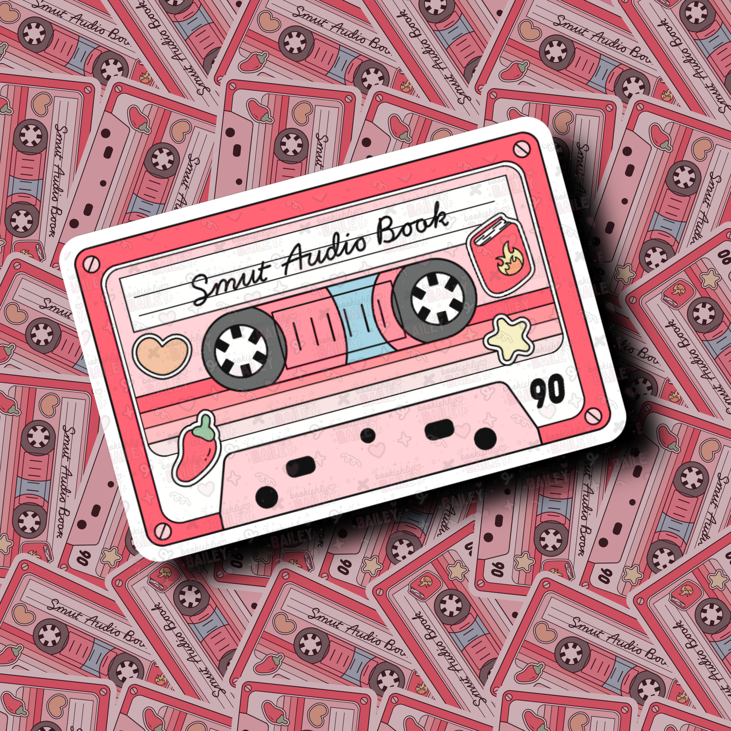 Smut Audiobook, Matte Vinyl Sticker