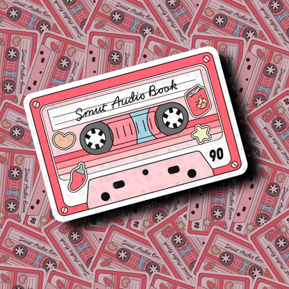 Smut Audiobook, Matte Vinyl Sticker