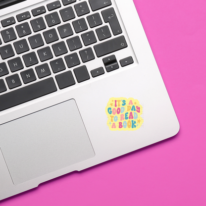 Good Day To Read A Book - Sticker