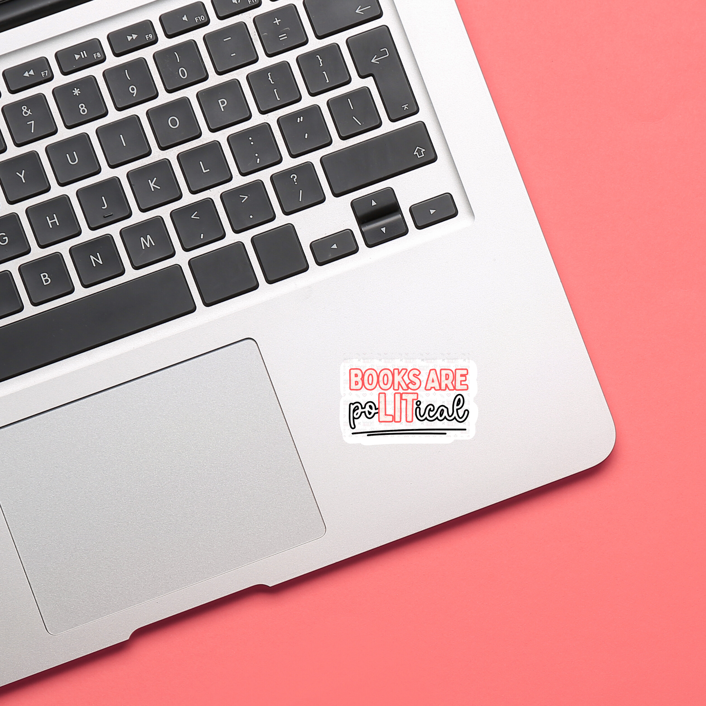 Books Are PoLITical -Sticker