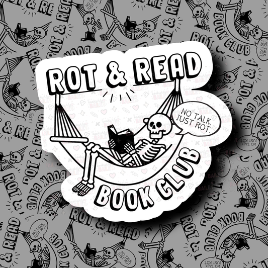 Rot & Read - Sticker