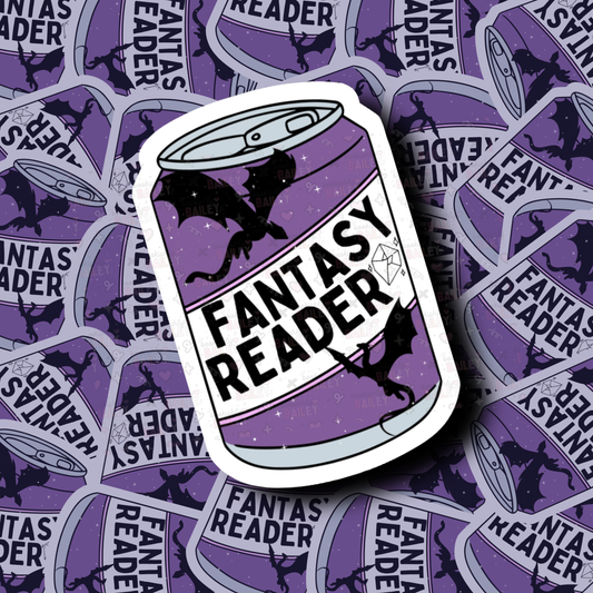 Fantasy Reader- Sticker