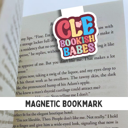 CLE Bookish Babes Colorful Magnetic Bookmark