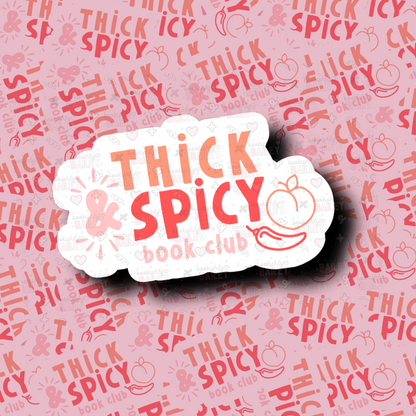 Thick & Spicy Colorful Logo Sticker