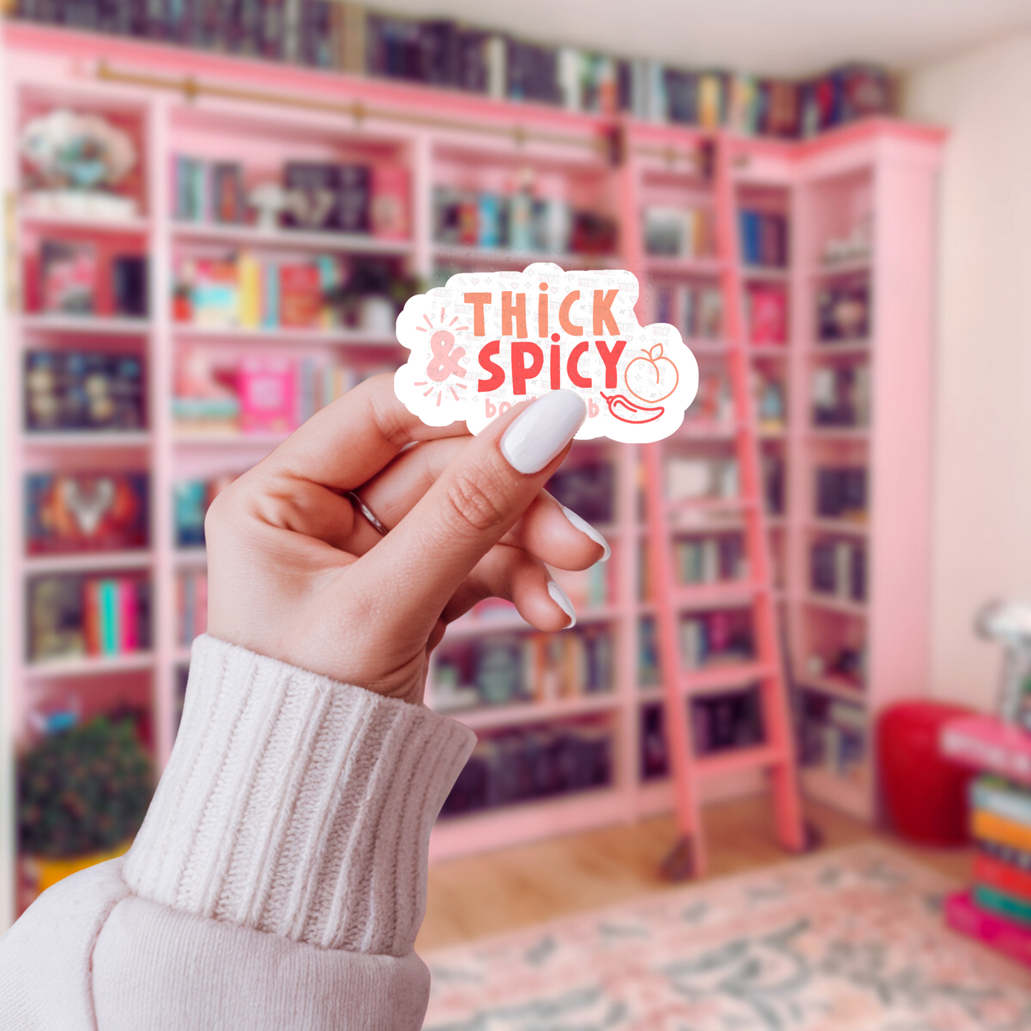 Thick & Spicy Colorful Logo Sticker