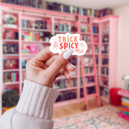 Thick & Spicy Colorful Logo Sticker