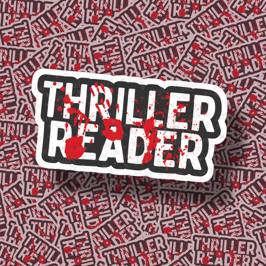 Thriller Reader Bookish Sticker