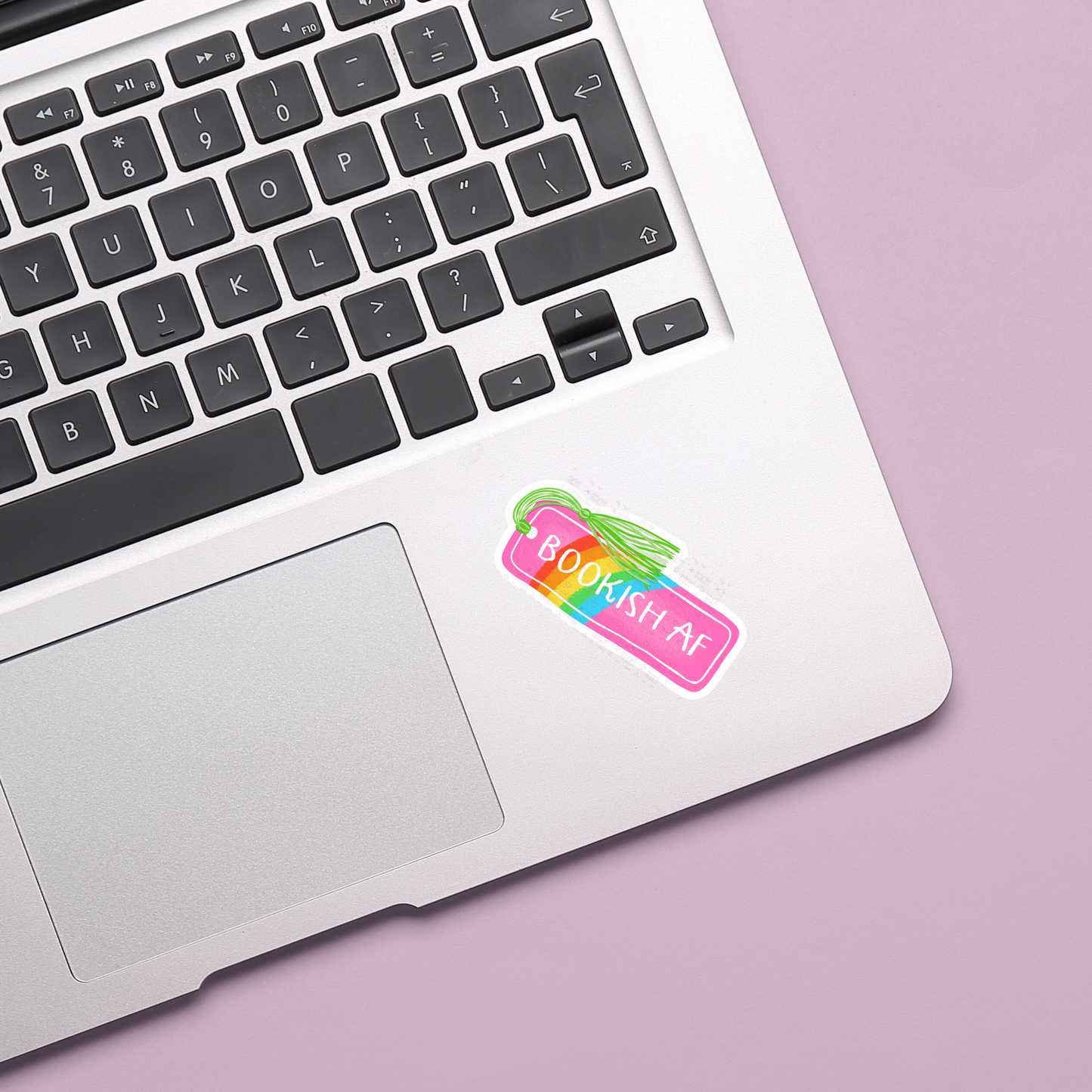 Bookish AF Bookmark Sticker